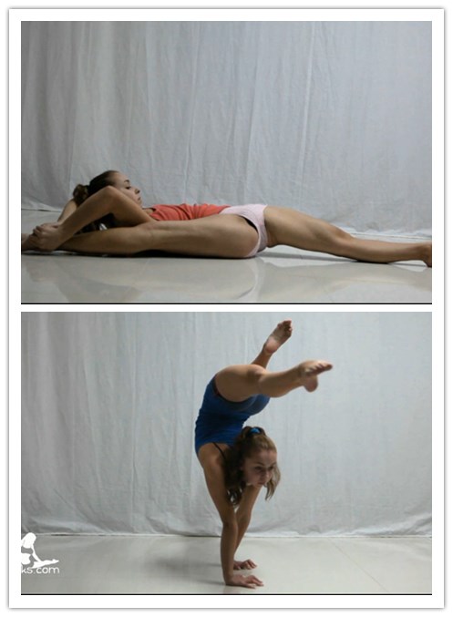 柔术软功基本功的三种常见姿势